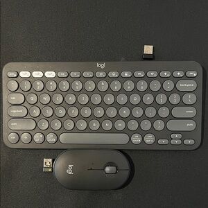 Logitech Pebble wireless mouse & keyboard